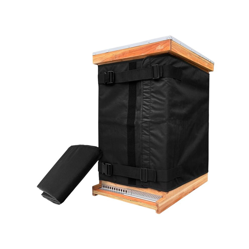 Winter Bee Hive Wrap For 8 And 10 Frame Hives, Adjustable Beehive Wrap Beekeeping Supplies, 600D Oxford Insulated Cover 6134218550270