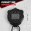 Digital Sports Stopwatch, 10Lap /Split Memory Stopwatch Count Down Timer, Large Display Waterproof 12/24 Hour Clock 7