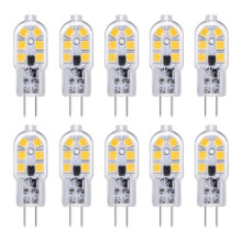 Lâmpada LED G4 branca fria 6000K, 12V AC/DC não dimerizável para autocaravanas, substituta econômica de lâmpadas halógenas de 20W, brilho