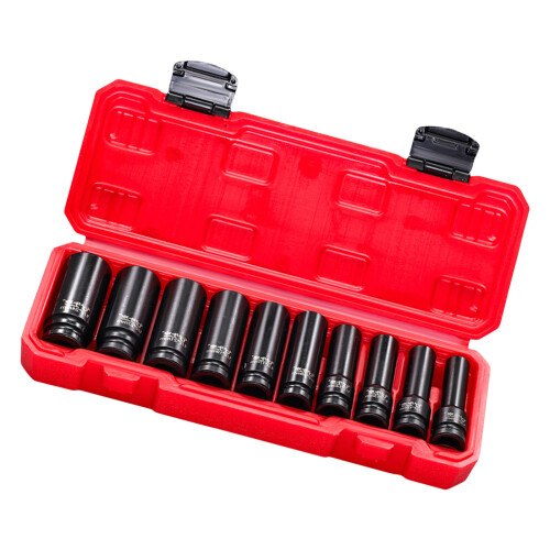1/2" Drive Cr Mo Deeping Impact Sockets Set-10 24mm10 piece set