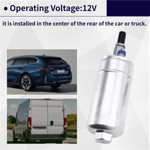 Universal Inline Extee External Electric Fuel Pump 0580254044 9580234005 1
