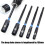6–14 mm Steckschlüssel-Adapter, Bohrer-Muttern-Treiber-Set,-10mm 5