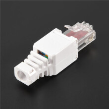 10 x Network Connectors Tool-Free RJ45 CAT6 LAN UTP Cable Plug Without Tools Cat5 Cat7 Installation Cable Patch Cable