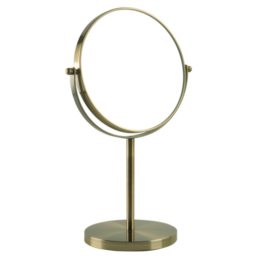 8'' Double Sided Makeup Mirror with 1X/3X Magnification, 360 Swivel Vanity Mirror