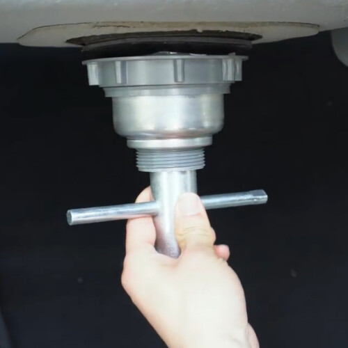 Ergonomischer Sanitärschlüssel, Korbsiebschlüssel, doppelseitig, 1