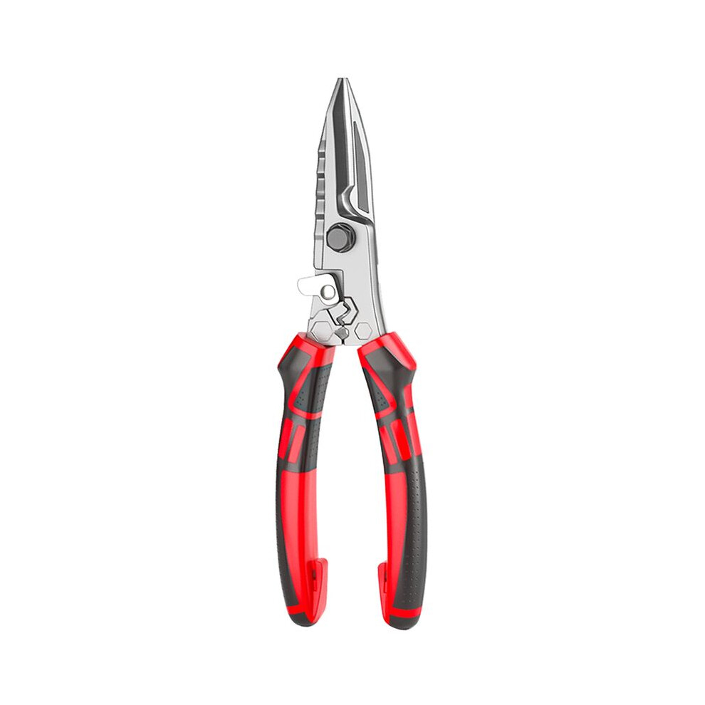 Multi-Functional Electrician Scissors,Crimping Wire Cutting Tool With Wrench Function For Metal Sheet And Cable Cutting 6134064313401