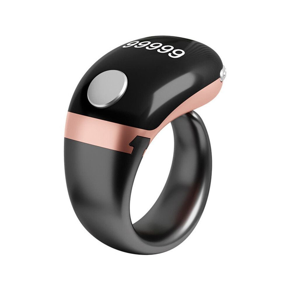 Digital Finger Counter Intelligent App Counting Type-C Rechargeable Smart Ring Ble Electronic Counter Rose Gold 6131032325343