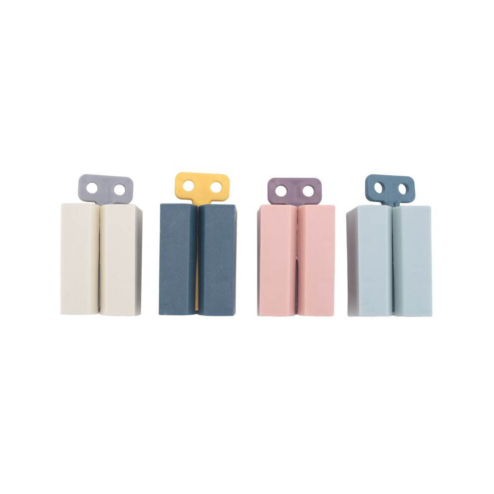 4Pcs Multifunctional Toothpaste Tube Squeezer Plastic Tooth Paste Holder Dispenser 6131641828303