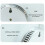Stalen saunathermometers, hygrometer, temperatuurmeter, 4