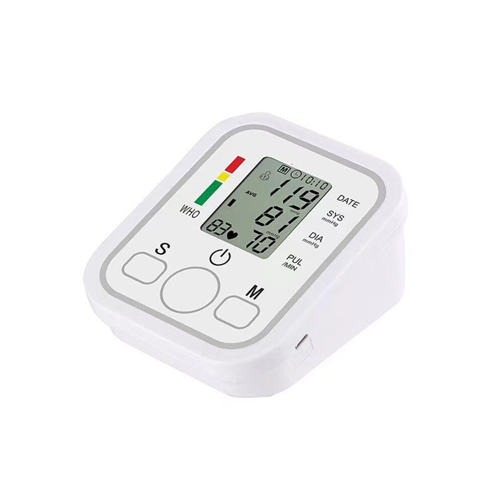 Exogio English Voice Digital Arm Blood Pressure Meter Pressure Tonometer Tensiometer Baumanometer Pulse Sphygmomanometer