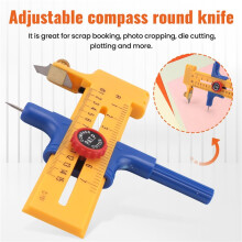 Compass Circle Cutter Circular Cutting Tool Adjustable Compass Circle Cutter Cortador Circular Circle Cutter