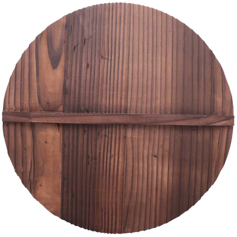 Kitchen Multi-Functional Wooden Pot Cover Handle Pan Lid Eco-Friendly Anti-Scalding Wood Baking Pot Lids Cover 36Cm 6131736503702
