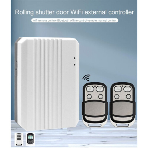 Intelligent Rolling Shutter Door Controller Mobile Phone Control Garage Hotel Chain Motor Wireless Connection MK05RF 2