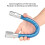 Tige d'extension flexible sans air pour pistolets 6