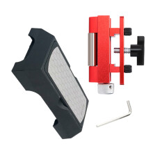 Adjustable Chisel Sharpening Jig with Top Fastening Screws for
