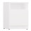 GALAX 30/1D WHITE BEDSIDE TABLE 1