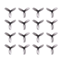For Gemfan Hurricane 3-Blade Toothpick Propeller 1.5mm for RC FPV Racing Freestyle Toothpick Drones 16 Pack
