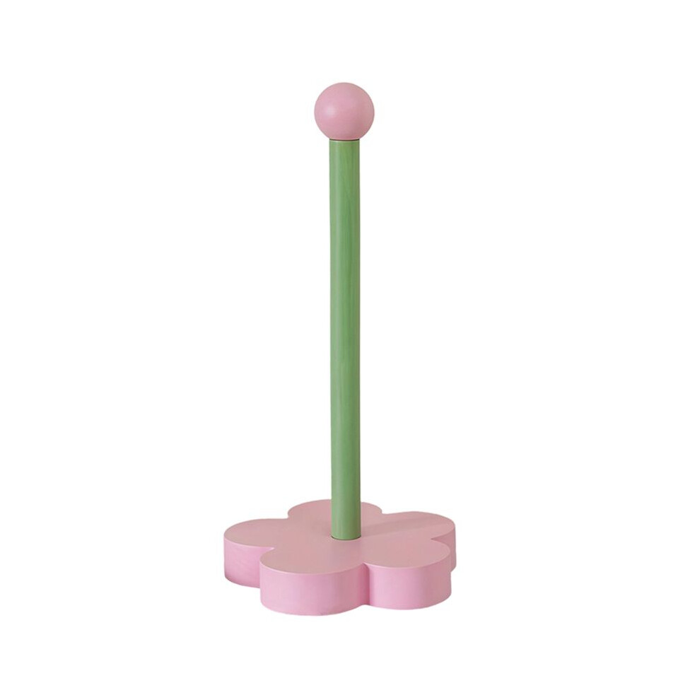 Wood Paper Towel Holder Kitchen Roll Paper Towel Holder Bathroom Tissue Vertical Stand Paper Towel Storage Holder 6133165982974