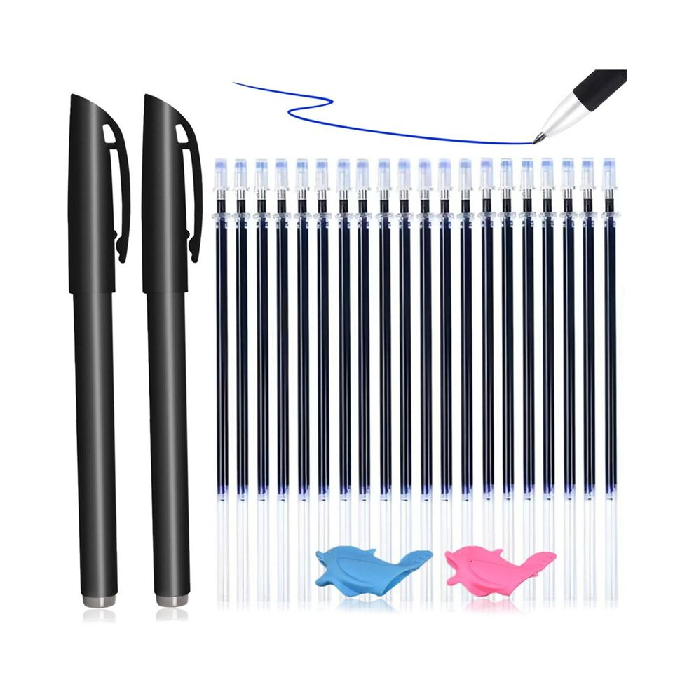 Photos - Pen 24Pcs Magic & Refills,Compatible with Grooved Handwriting Practice for Kidsor Tracing Book,Disappearing Ink Pen Set