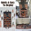 Tool Roll Up Bag with 15 Pockets for Efficient Organization and 6