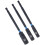 1/4inch Wrench Hexagonal Bit Socket Set Long Impact-8 10 12mm 1