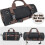 Tool Roll Up Bag with 15 Pockets for Efficient Organization and 2