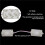 100PCS 12V 3030 1.5W LED Module String with Lens for Advertising Sign Backlight 9