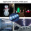 100PCS 12V 3030 1.5W LED Module String with Lens for Advertising Sign Backlight 6