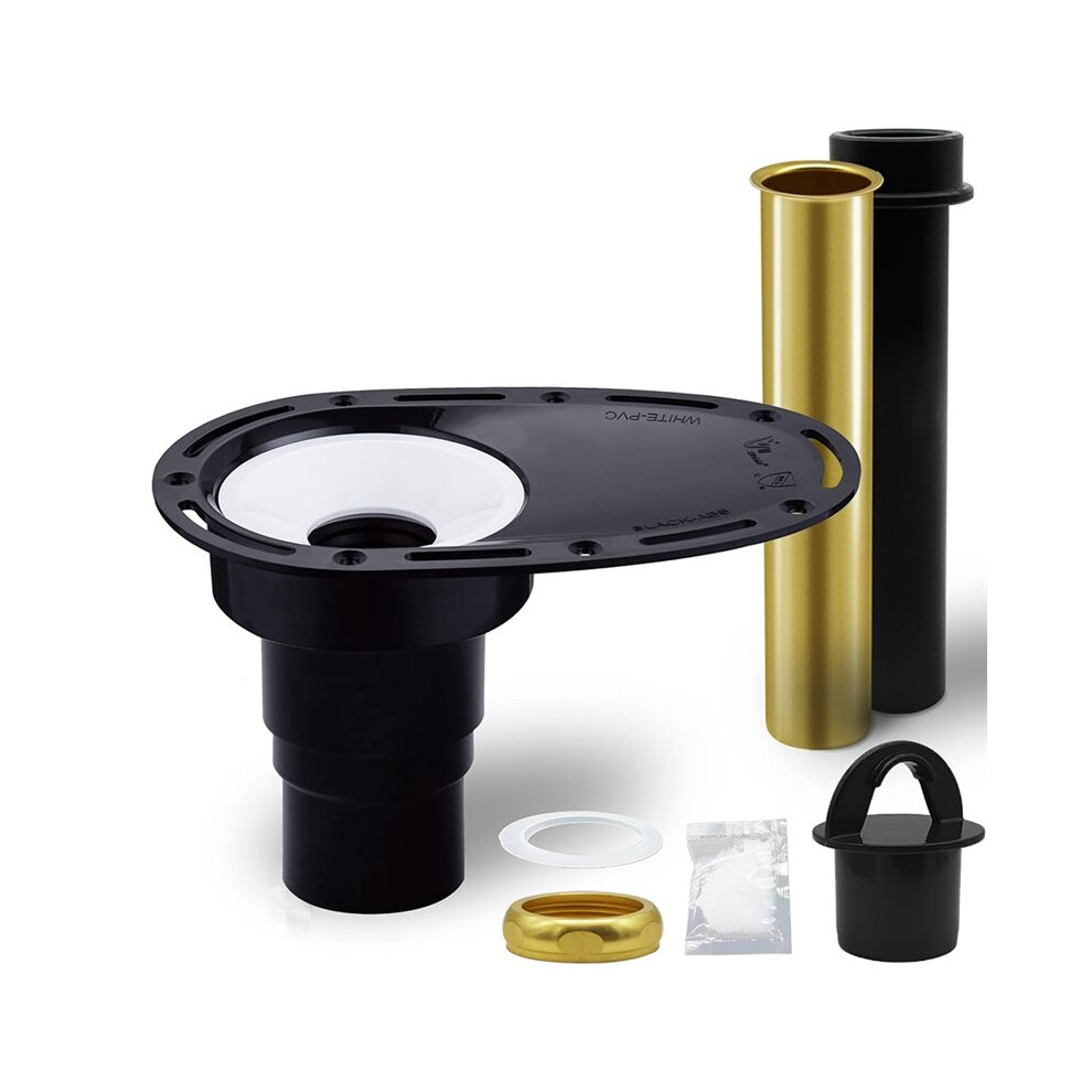 Freestanding Tub Drain Rough-In Kit For Freestanding Bathtub With Brass Pipe And Abs Pipe 6132468334824