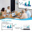 Vrriis 200M Wireless HDMI-Compatible Transmitter and Receiver PC Meeting Transmitter Projection Video Display Adapter 7
