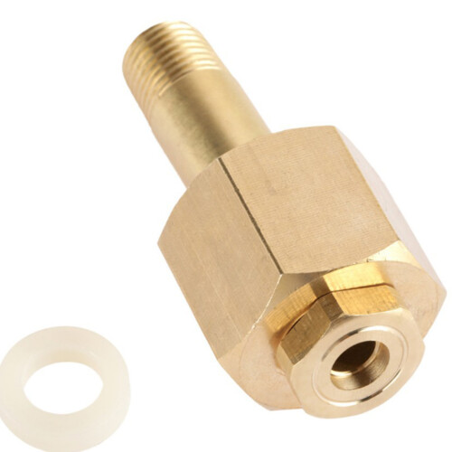 High Pressure Brass Gas Valves Adapters Set With Gaskets For