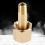 High Pressure Brass Gas Valves Adapters Set With Gaskets For 5