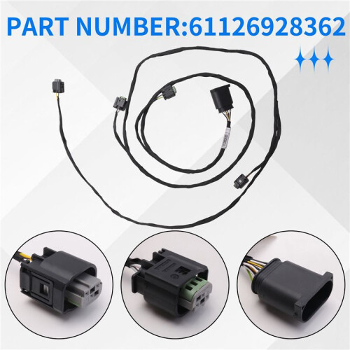 For  5 Series E60 Front Bumper Parking Sensor Wiring Harness Front Bumper PDC Wiring Harness PDC Cable 61126928362 2