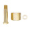 High Pressure Brass Gas Valves Adapters Set With Gaskets For 3