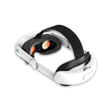 Head Strap For Mta Quest 3S VR Headset, Adjustable Strap Replacement, Reduces Facial Stress, No Battery, Oval Design