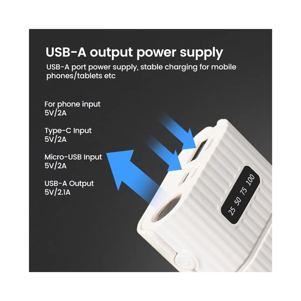 18650/18700/20700/21700 Battery Charger Adapter Battery Pack Diy Power Bank Power Bank Case Box Excluding Battery Black 6133443826259