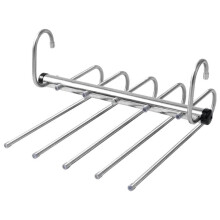 Folding Magic Pants Hangers Stainless Steel Space Saving Clothes Rack Organizer for Wardrobe Jeans Trousers