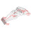 Universal Motorcycle Rear  Mudguard with LED Tail Light for  Mudguard LED Brake Tail Light Brake Lamp 5