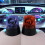 2Pcs Rotating Strobe Light, 360 Degree Rotating Light, Disco Bar Party Decorative Light Red 9