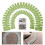 2 Piece Flexible Silicone Hemming Set For- Green 1