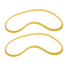 Band Saw Tire 2 Pack Yellow Anti Slip Rubber For 9 Inch Woodworking Bandsaw Wheel