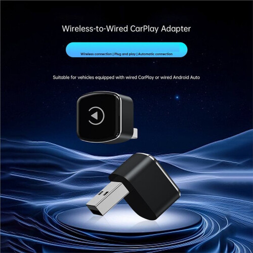 2 In1  AI Box Wireless Carplay Adapter Android Auto/Carplay USB Dongle for /Android Wired Carplay to Wireless 1