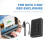 BLUEENDLESS Offline Clone Dual Protocol M.2 Ssd Case Ssd Docking Station Type C for  2 Bay SSD Enclosure EU Plug 6