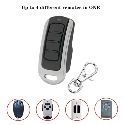 2PCS Garage Door Remote Control Multi Frequency 280-868MHz Universal Garage Remote Control Duplicator Clone 2
