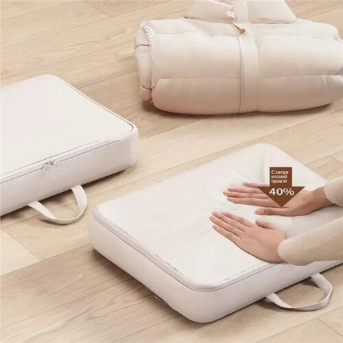 4PCS/Set Compression Packing Clothes Down Jacket Cotton Quilt Storage Foldable Large Capacity Expansion Organizer Bag 2