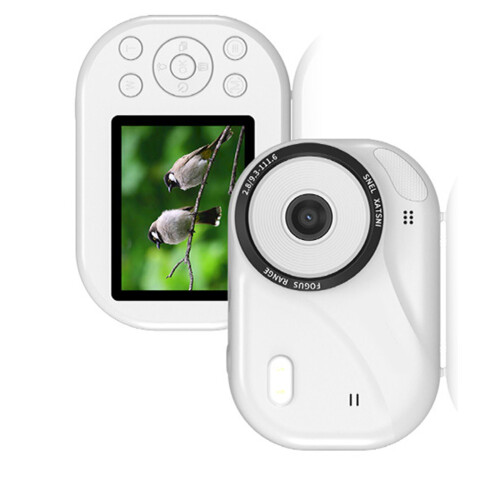 1 Set 4K-Digitalkamera 48 MP mit 16-fachem Zoom und-Weiß