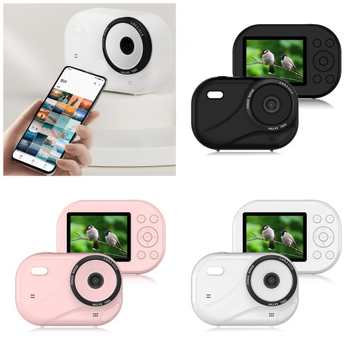 1 Set 4K-Digitalkamera 48 MP mit 16-fachem Zoom und-Weiß 1