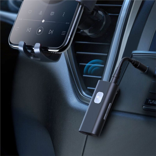 Wireless -Compatible Receiver Transmitter Adapter 3.5mm AUX Jack Audio Support Microphone 5.0 MP3 Player 2