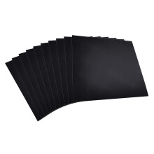 10 Stück 12 Zoll dicke-Schwarze Karte ohne h