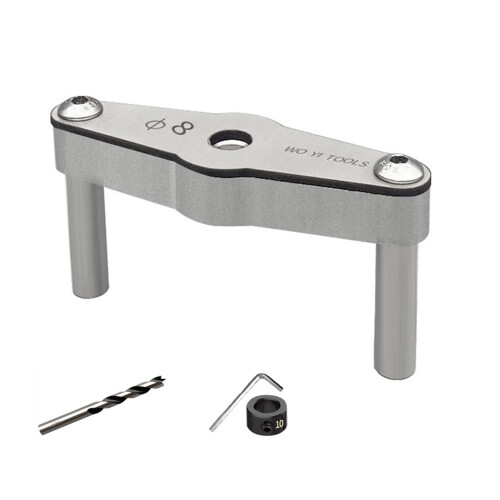 Sturdy Rhomboid Design Punch Locators Hole-6mm diamond position
